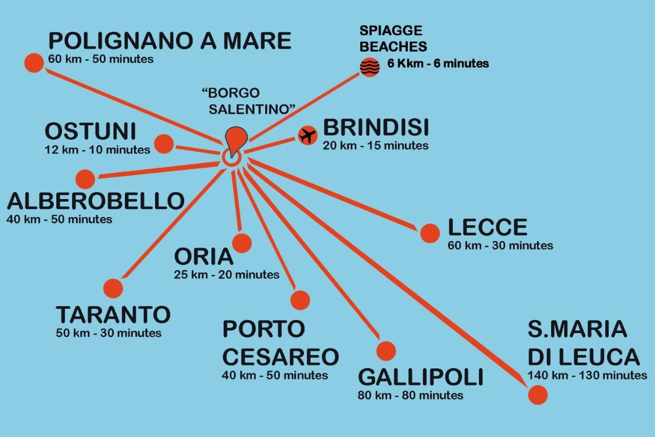 Borgo Salentino Hotel San Vito dei Normanni Bagian luar foto